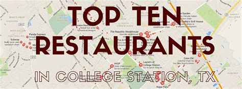 best restaurants college station